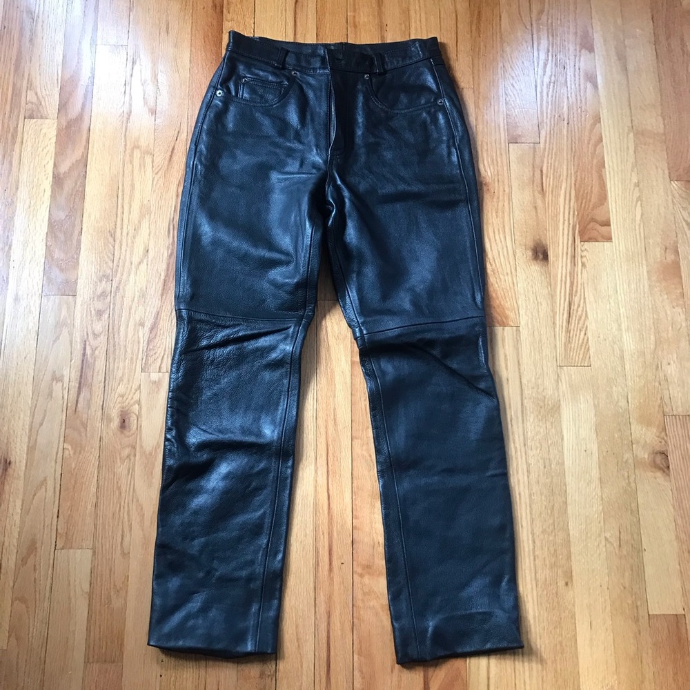 Wilsons Leather Black Pants 32x31